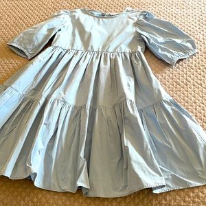 Zara girls taffeta dress